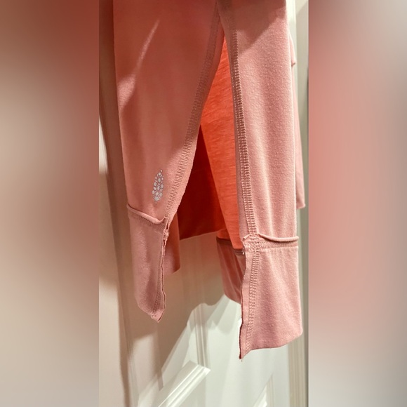 Free People Movement Relaxed Fit Split SideTunic With Hoodie - SP - Picture 7 of 10